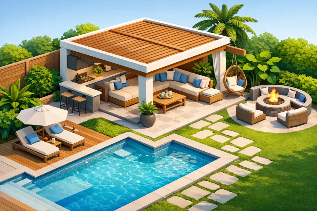 How to Plan a Backyard Cabana Right